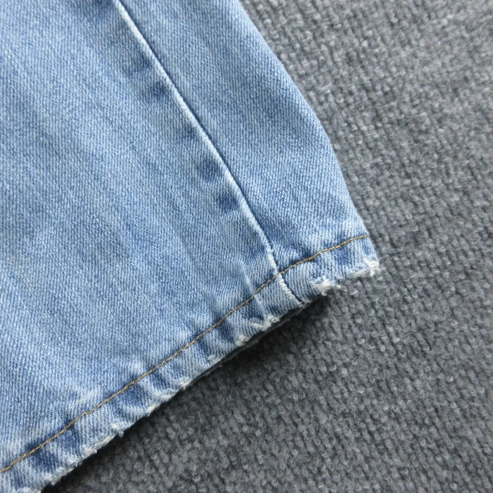 Wrangler 20X Jeans Mens 33x32 Blue Straight Light Wash Denim 01MWXLB Workwear